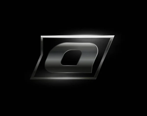 Velocidad del carbono Letra Q logo, textura de carbono de metal mate oscuro. Impulsar letra de acero dinámico, turbo negrita logotipo de cromo itálico para la industria automotriz, gimnasio, deporte. Monograma vectorial, emblema — Archivo Imágenes Vectoriales