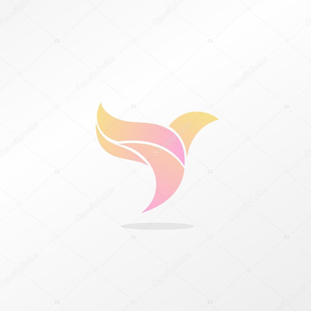 Logo. Vector. Bird.