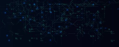 Hacker saldırısı siber güvenlik dijital veri sızıntısı bilgisayar dolandırıcılığı mavi kod siber saldırı ekranı alarmı. Kötü amaçlı İnternet Suçları Siber Güvenlik Yazılım Teknolojisi Ağ Koruması. Vektör Kavramı.