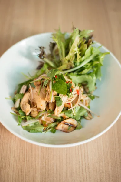 Ensalada de champiñones tailandeses — Foto de Stock