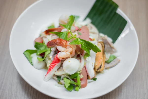 Ensalada de mariscos tailandeses — Foto de Stock