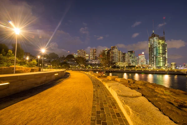 Hermosas luces de ciudad — Foto de Stock