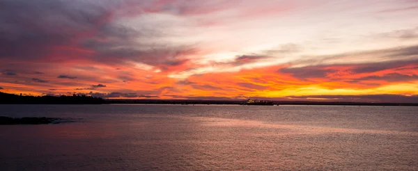 Sydney seascape naplementekor — Stock Fotó