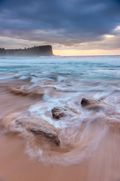 Sydney paisagem marinha ao pôr-do-sol — Fotografia de Stock