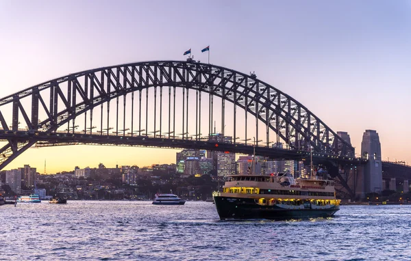 Mužný trajekty v Sydney — Stock fotografie