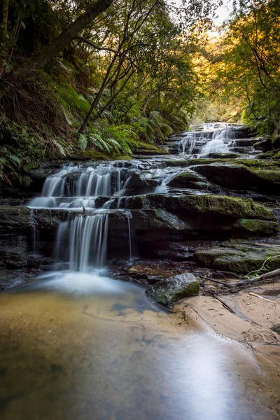 Wodospady w Blue Mountains national park — Zdjęcie stockowe