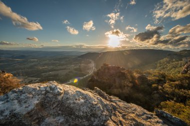 Mavi Dağları Milli Parkı Avustralya.