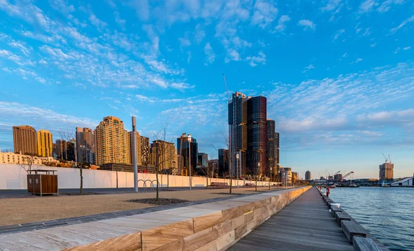 Sydney city from Barangaroo reserve — Stock Photo, Image