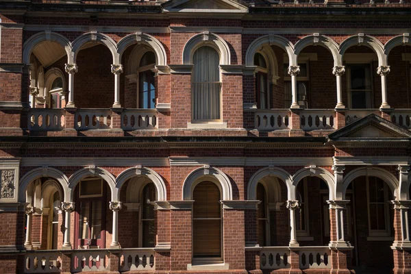 Window brick background — Stock Photo, Image