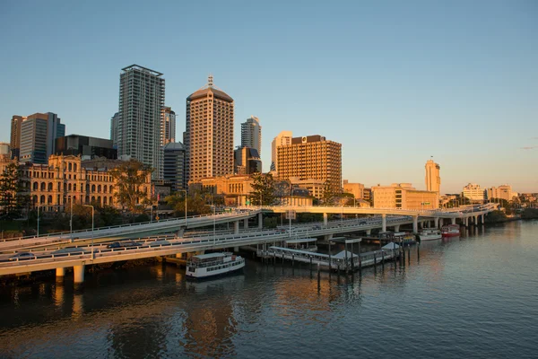 Miasto Brisbane — Zdjęcie stockowe