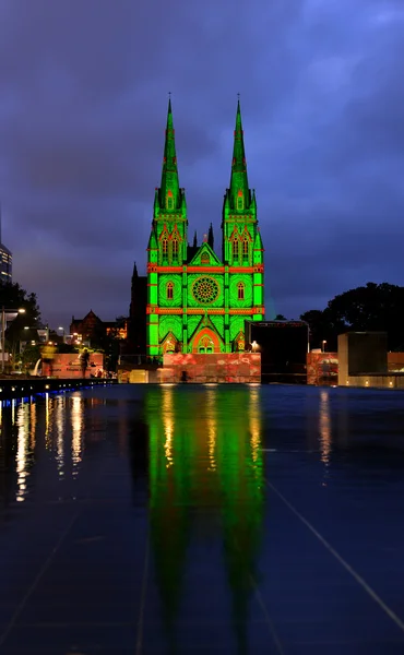 Catherdal Santa Maria di Sydney Fotografia Stock