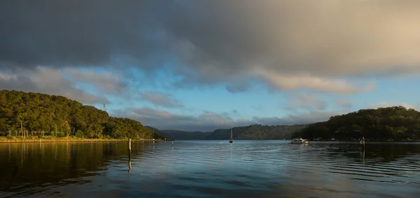 Salida del sol desde el río Hawsbury — Foto de Stock