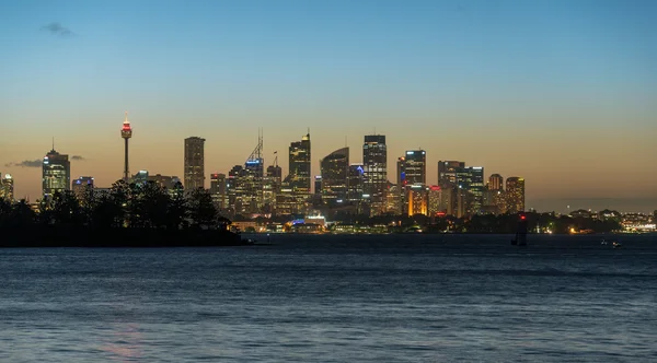 Sydney pendant le coucher du soleil — Photo