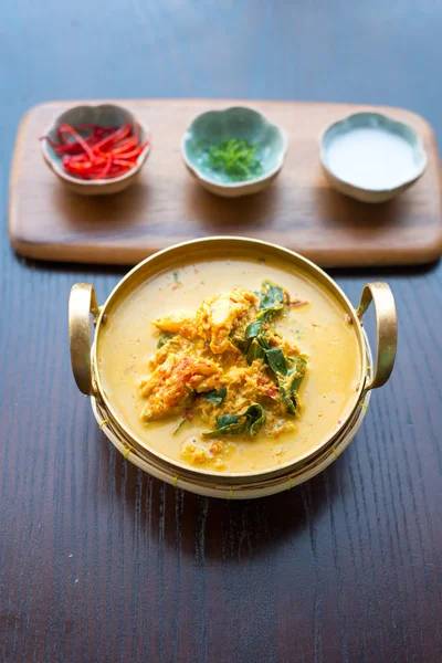 Yellow curry crab — Stock Photo, Image