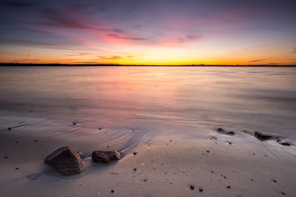 Seascape alatt napkelte — Stock Fotó