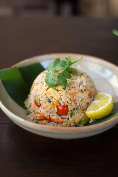 Thai fried rice — Stock Photo, Image