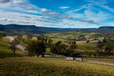 yol kırsalında, Avustralya