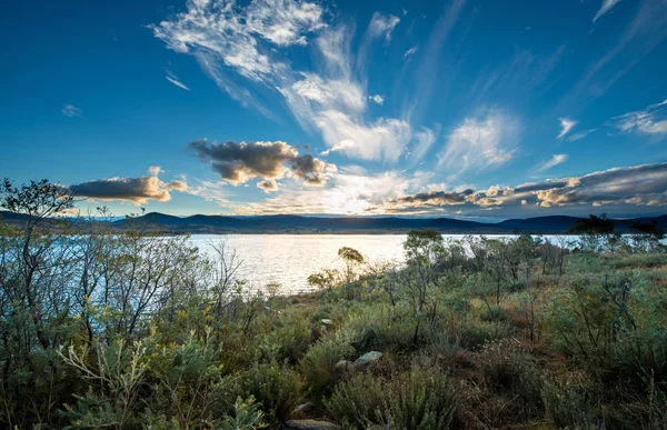 Nsw 州の湖ジンダバイン. — ストック写真