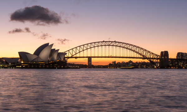 Sunset at Opera house