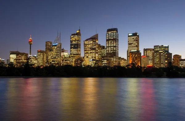 Stadsbilden i Sydney från fru Mac — Stockfoto