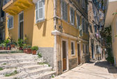 Wäscherei auf der griechischen Straße
