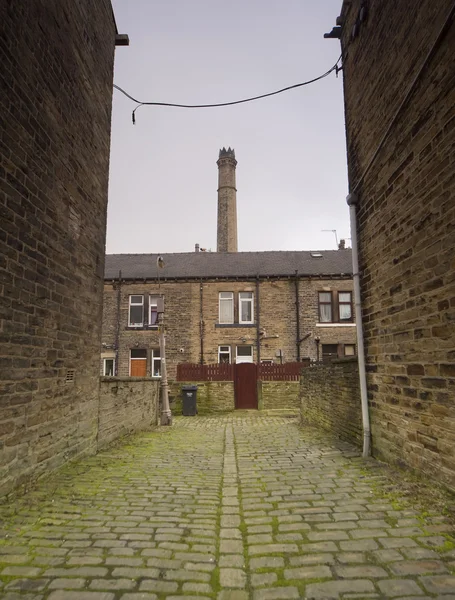 Victorian cobbled street — Stock Photo, Image