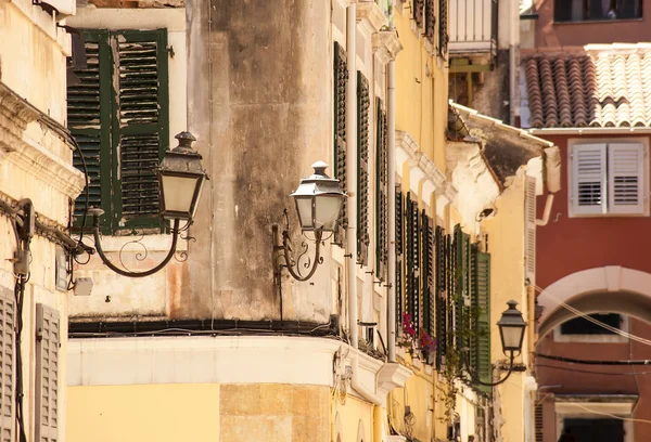 Corfu town, Greece — Stock Photo, Image