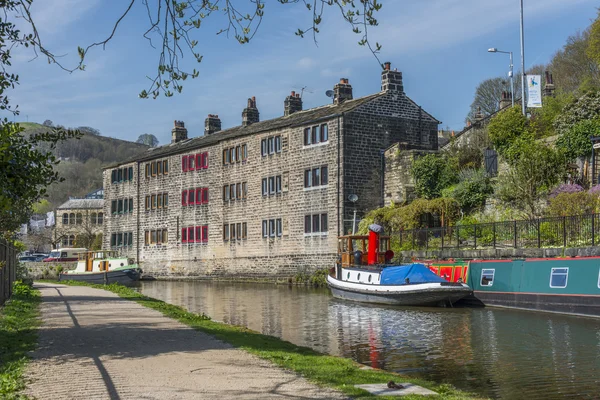 Ponte Hebden, West Yorkshire — Fotografia de Stock