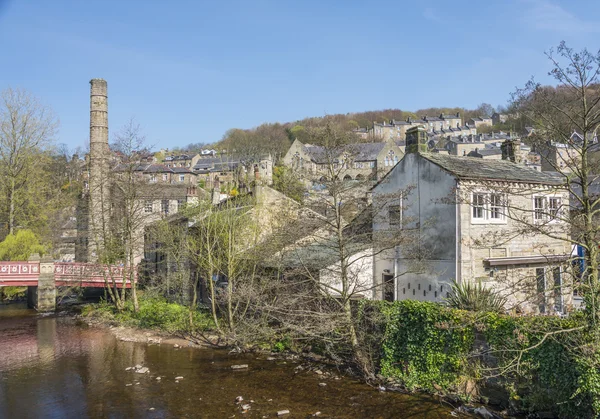 Ponte di Hebden, West Yorkshire — Foto Stock