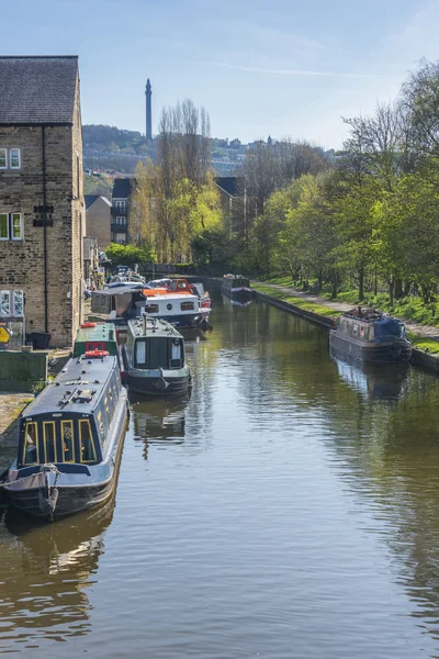 Rochdale canale semina ponte — Foto Stock