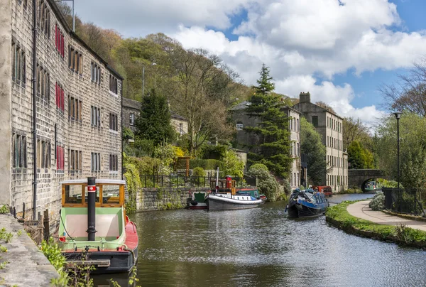 Ponte Hebden, West Yorkshire — Fotografia de Stock