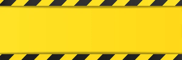 Žluté Černé Pruhy Pozadí Abstraktní Vzor Znaku Rizika Pro Váš — Stockový vektor