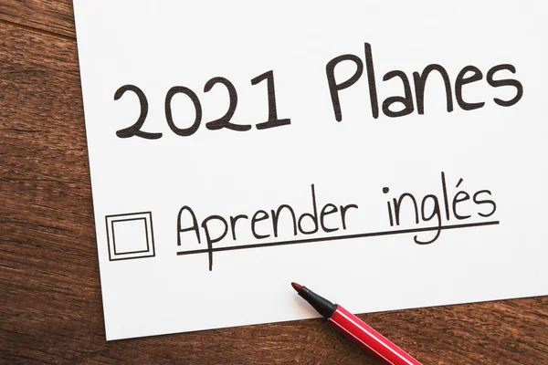 planner of goals and plans for 2021, a sheet of paper with the inscription buy a house from to do list, planning concept