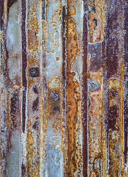 Rezavý zinek jako abstraktní pozadí — Stock fotografie