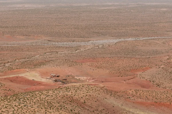 The small traditional houses on the widespread land — Stok fotoğraf