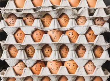 Kat mülkiyeti insanlar olarak bir duygu ile egges