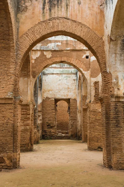 O interior de Chellah, que é a herança mundial em Rabat — Fotografia de Stock