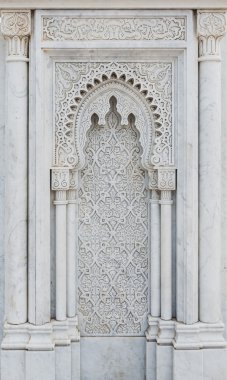 Türbesi Mohammed V Rabat mermer oyma