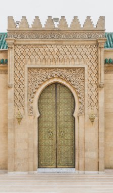 Türbesi Mohammed V Rabat kapısı