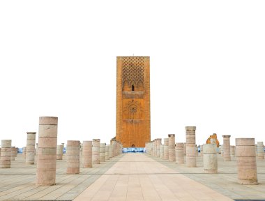 Hassan Kulesi'ne Mohammed V Rabat Türbesi
