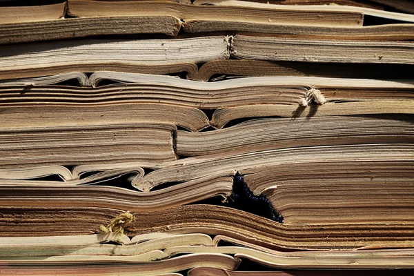 Afbeelding van oude antieke boeken stack — Stockfoto