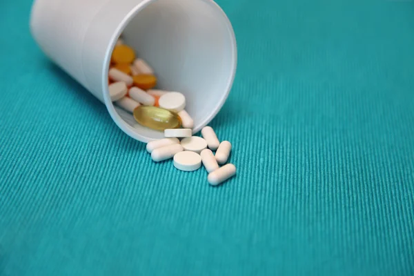 Image of various pills and tablets — Stock Photo, Image