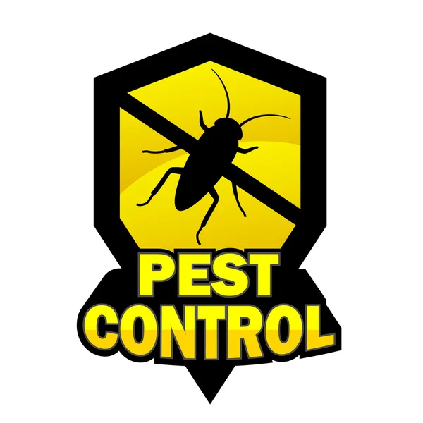 Pest control logotyp — Stock vektor