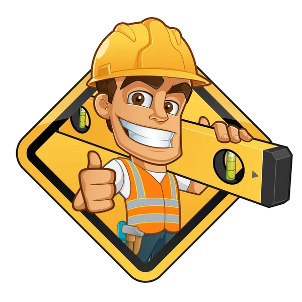 Builder — Stock Vector