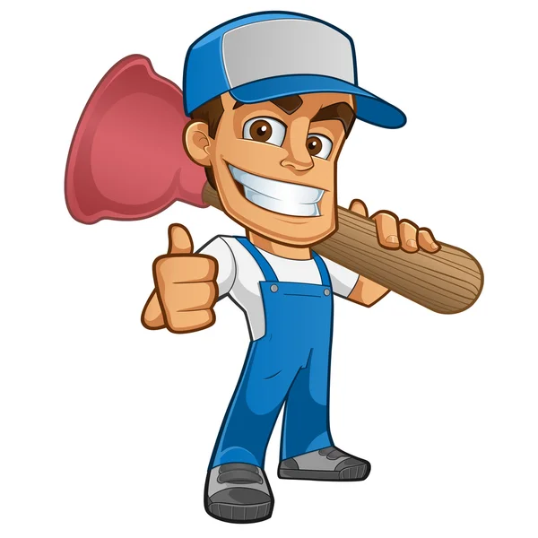 Plumber — Stock Vector