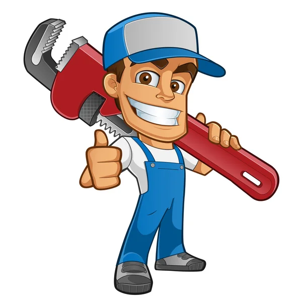 Plumber — Stock Vector