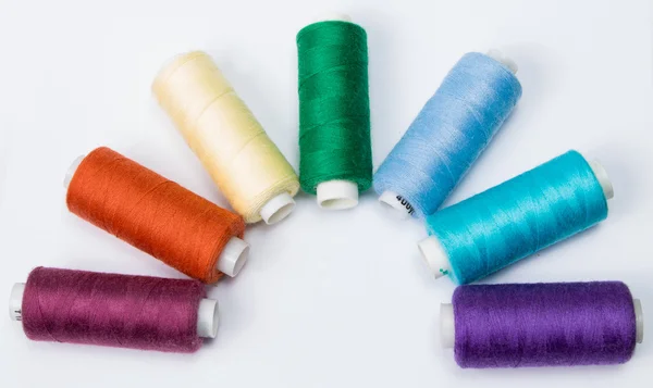 Hilo de coser multicolor — Foto de Stock