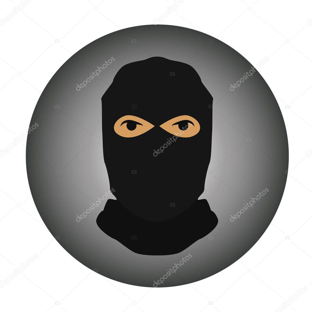 A bandit in a Balaclava avatar