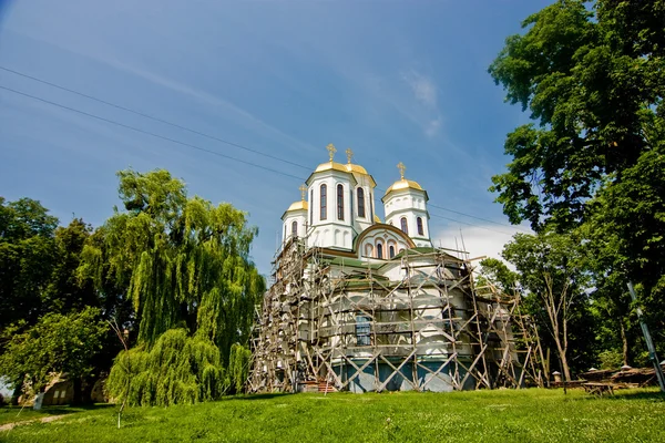 Церква в замку м. Острог, Рівненська — стокове фото