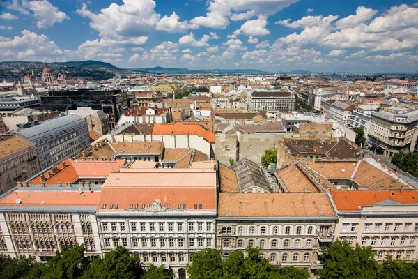 Utsikt från domkyrkan i Budapest — Stockfoto